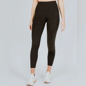 Varley High Rise Black Athletic Leggings Size Medium